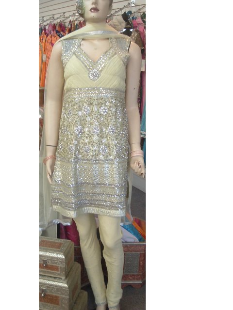 sleeveless churidar designs