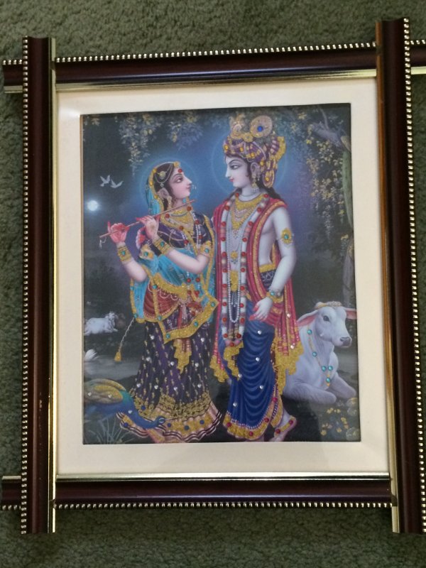 Lord Ganesha Abstract Photo Frame, WALL HANGING