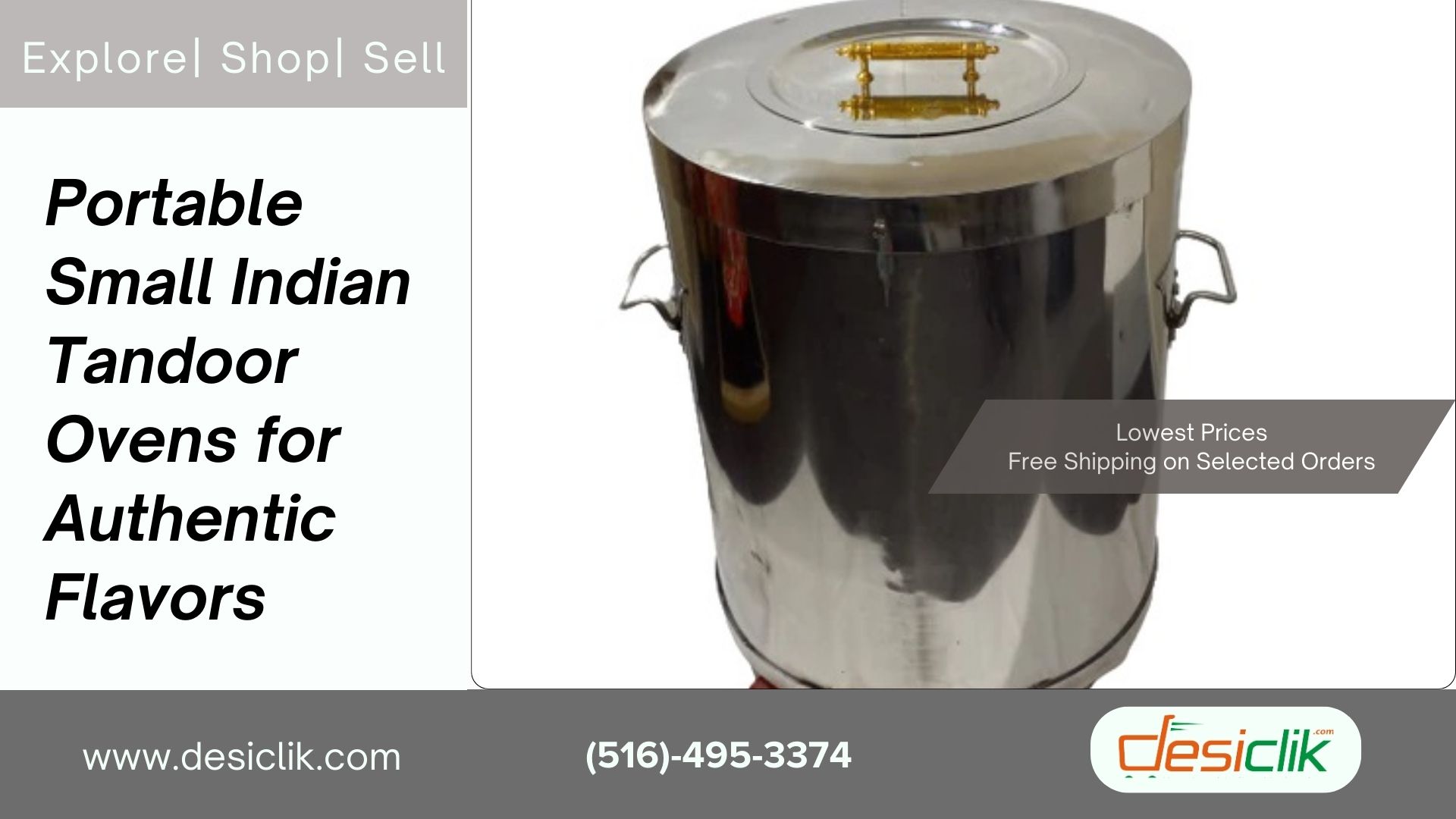 Portable Small Indian Tandoor Ovens for Authentic Flavors