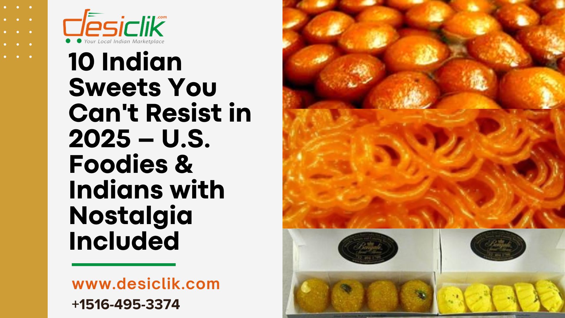 10 Indian Sweets You Can’t Resist in 2025 – U.S. Foodies & Indians with Nostalgia Included 