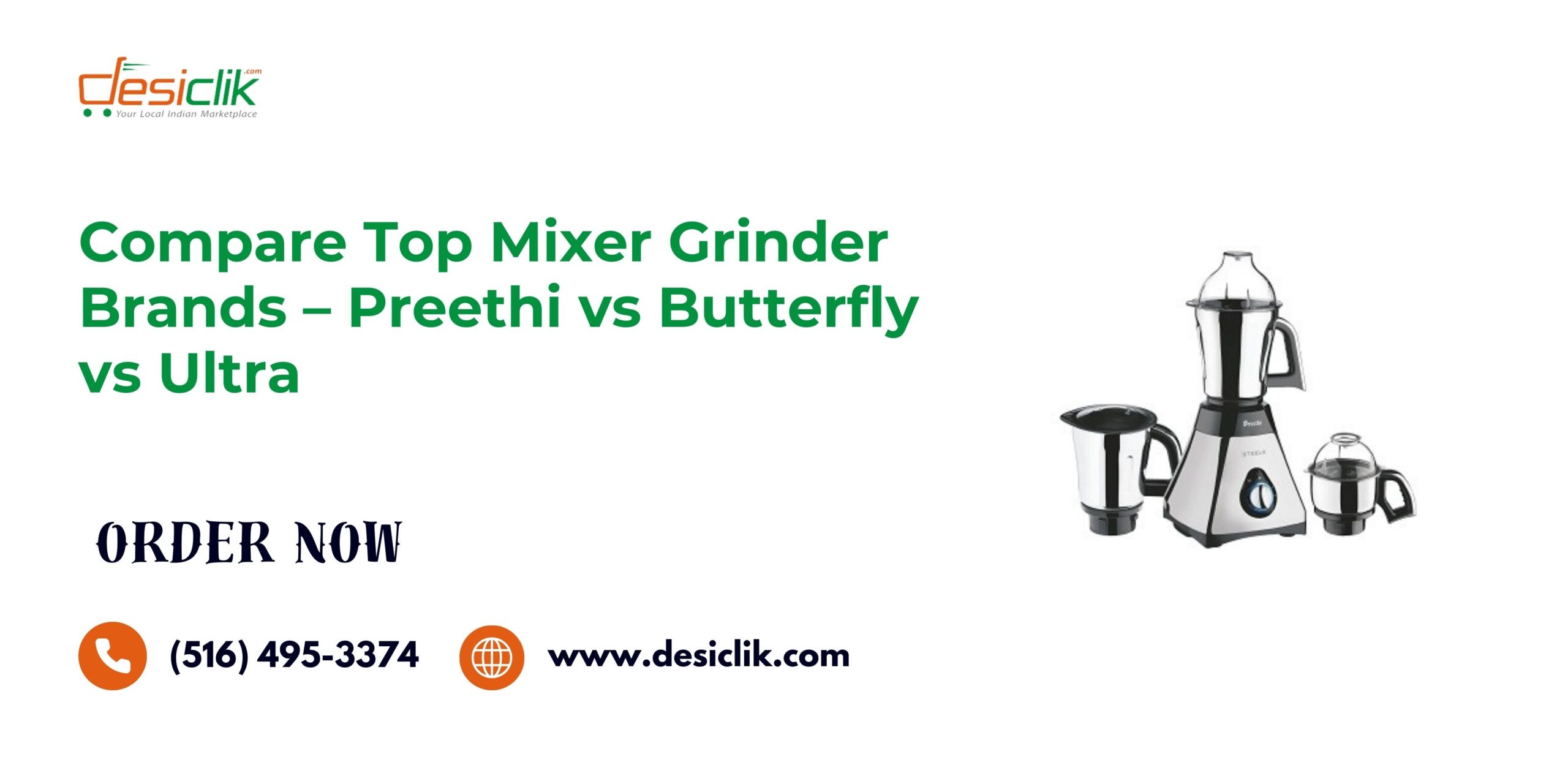 Compare Top Mixer Grinder Brands – Preethi vs Butterfly vs Ultra Compare Top Mixer Grinder Brands – Preethi vs Butterfly vs Ultra