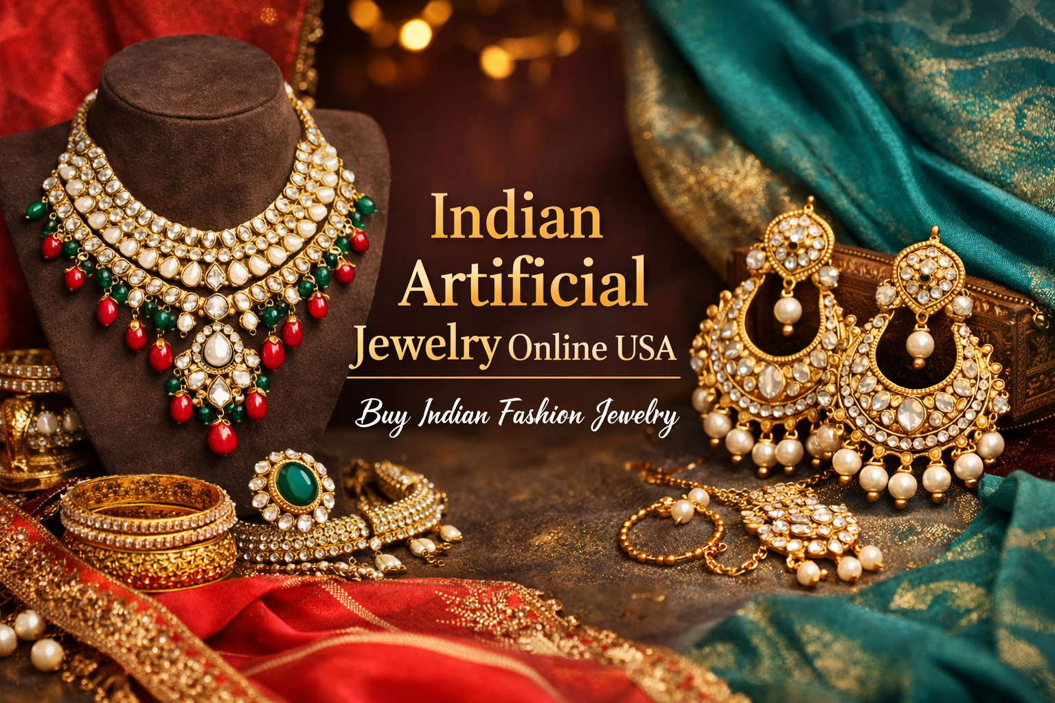 Indian Artificial Jewelry Online USA � Buy Indian Fashion Jewelry