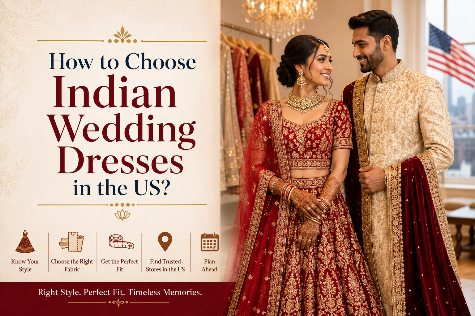 How to Choose Indian Wedding Dresses in the USA Online Now