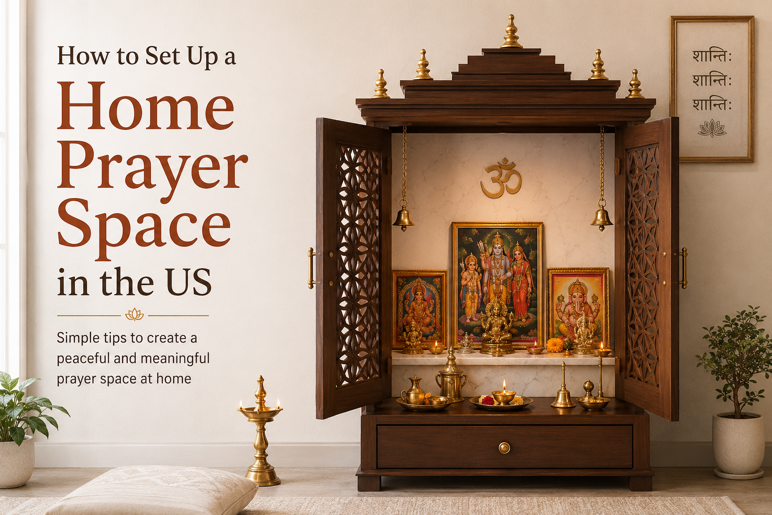 How to Set Up a Home Prayer Space in the US How to Set Up a Home Prayer Space in the US