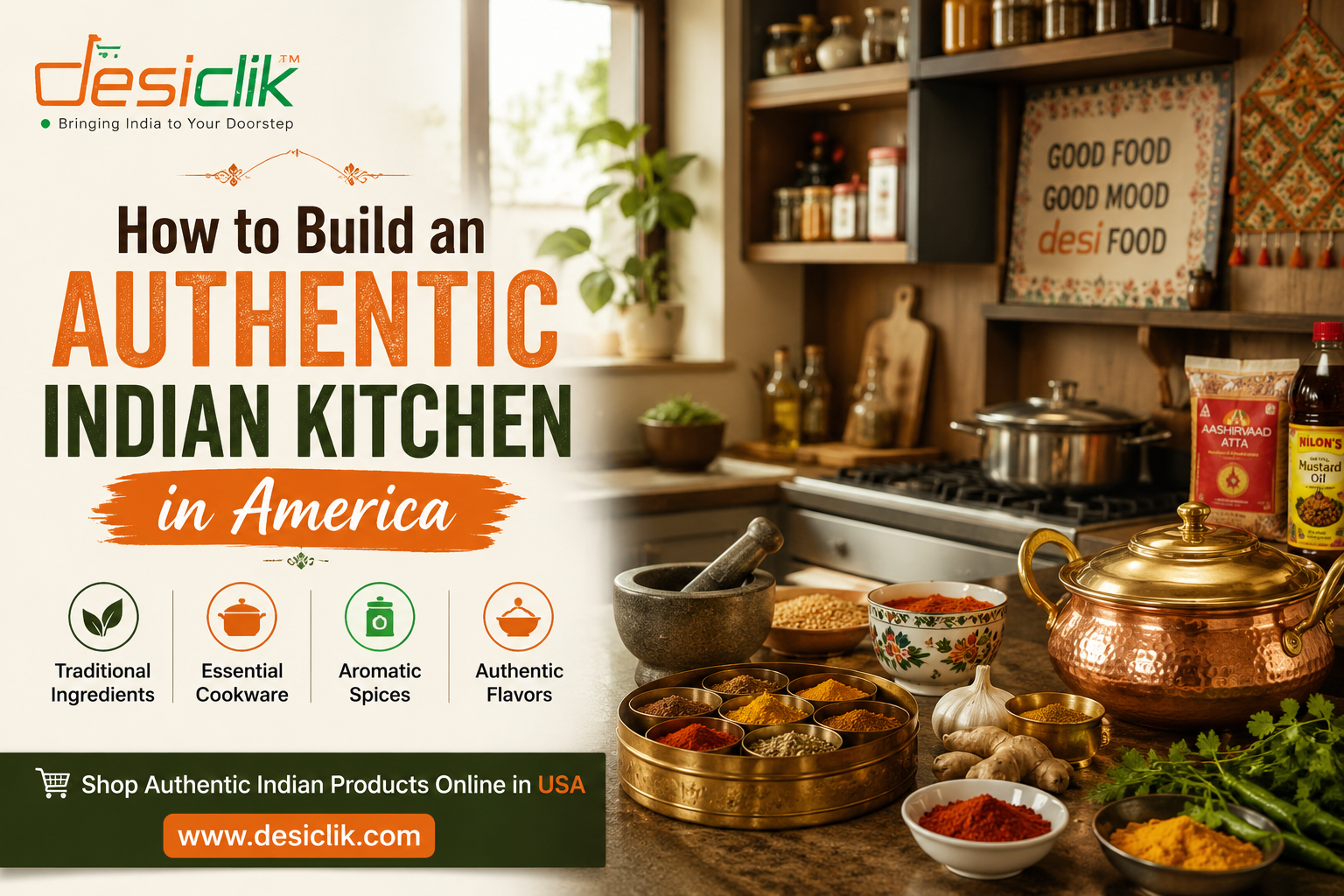 How to Build an Authentic Indian Kitchen in America