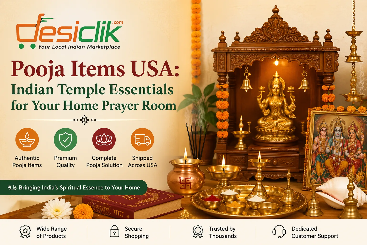 Pooja Items USA: Indian Temple Essentials for Your Home Prayer Room Pooja Items USA: Indian Temple Essentials for Your Home Prayer Room