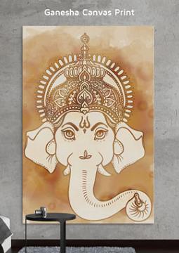 Ganesha canvas painting