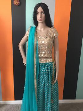 Indian Traditional Bridal Lehenga Choli Dress