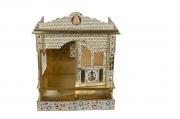 Minakari Mandir with doors for puja ghar