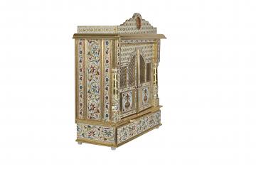 Traditional design mandir for home