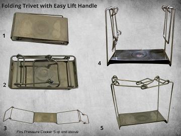 Multipurpose Trivet for IP w/ Lock & Handle