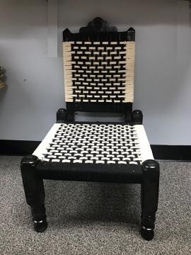 Traditional Indian Style Hand Woven Chair Traditional Indian Style Hand Woven Chair