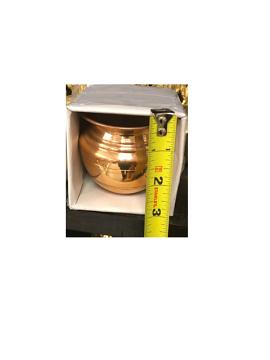 100% Pure Copper Kalash Lota 100% Pure Copper Kalash Lota