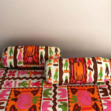 Traditional Indian Print Diwan Sheet Set