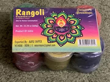 Rangoli Color Powder for Diwali Decor