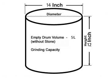 Drum Capacity 5 liter for wet grinder