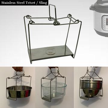Trivet Sling with Lifter Handle Trivet Sling with Lifter Handle