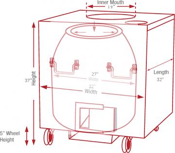 Tandoori Oven for Restaurant Commercial Use