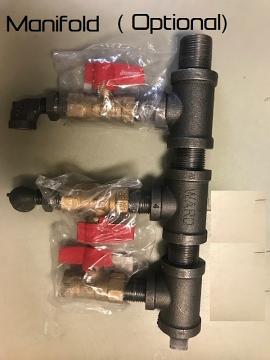 Manifold for gas burner