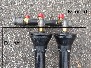 Tandoor Gas Burner Manifold