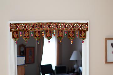 peacock door toran