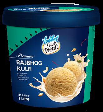 Vadilal Rajbhog Kulfi Ice Cream 1 ltr