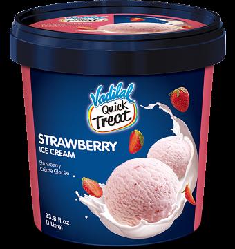 Vadilal Strawberry Ice Cream 1 ltr