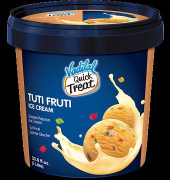 Vadilal Tuti Fruti Ice Cream 1 ltr