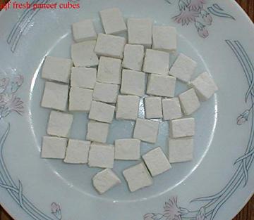 Indian Paneer Cubes