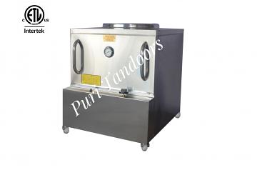 Tandoor with castors shown Tandoor with castors shown