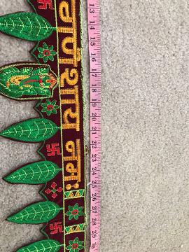 35 inches toran