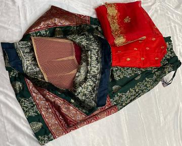 Pic of can can attached with cotton for skirt