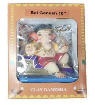 Clay Ganesh Statue