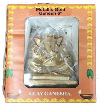 Traditional Clay Ganesh Statue Traditional Clay Ganesh Statue