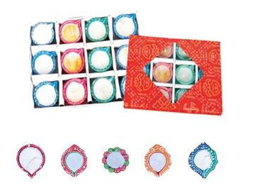 Clay wax diya in gift box Clay wax diya in gift box