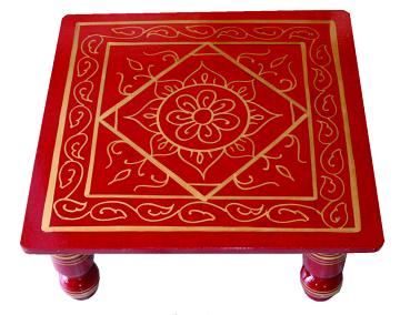Wooden Bajot / Chowki