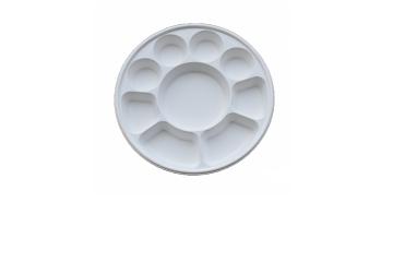 9 Compartment Biodegradable Thali Plates