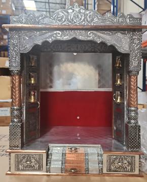 Oxidized Temple with Door - Open