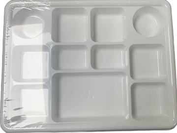 11 Compartment disposable thali plates