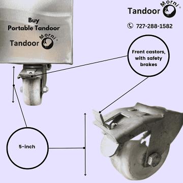 36 inches Tandoor Wheel