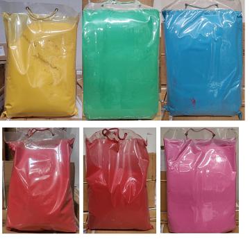 3 Colors X 11 Lbs Bulk Packing Holi Color Powder