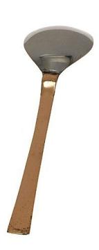 Hammered Copper Stainless Steel Serving Spoons