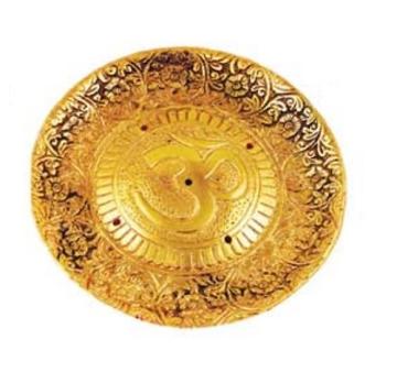 Brass Om Incense Burner