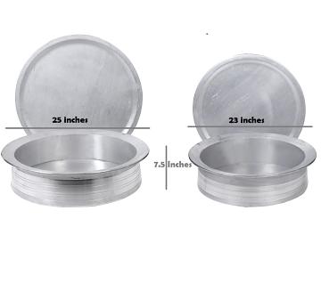 Large Aluminum Biryani Cooking Lagan Pot