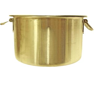 Heavy duty large aluminum stockpot / patila Heavy duty large aluminum stockpot / patila