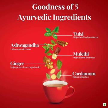 Brook Bond - Natural Care Tea w/ 5 Ayurvedic Ingredients