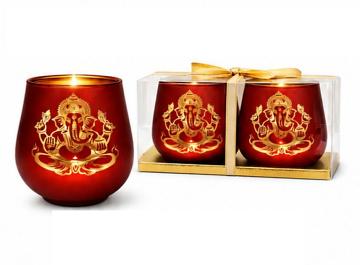 Ganesha candle holder for home decor / puja / return gift