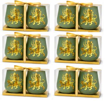 Maa Durga candle holder for home decor / puja / return gift