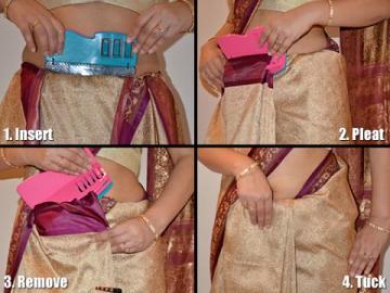 Saree Pleats Maker Instructions