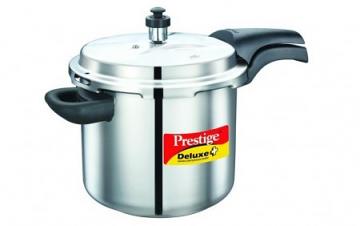 5.5 Liter Stainless Steel Prestige Pressure Cooker